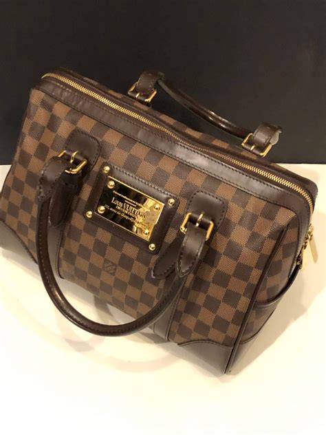 louis vuitton damier ebene bag gold hardware|Louis Vuitton Damier Ebene canvas.